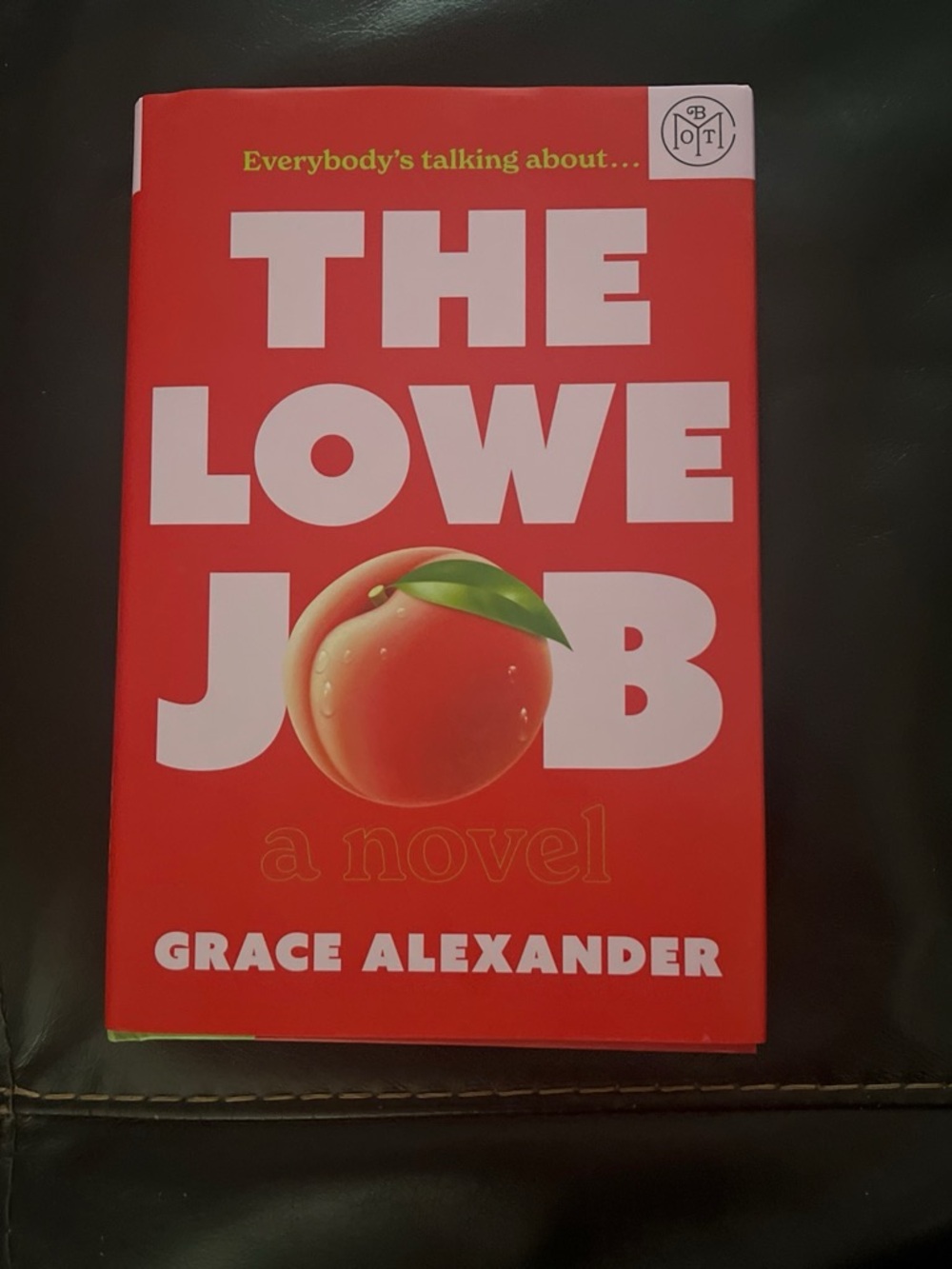 The Lowe Job by Grace Alexander - Red Hardcover Novel